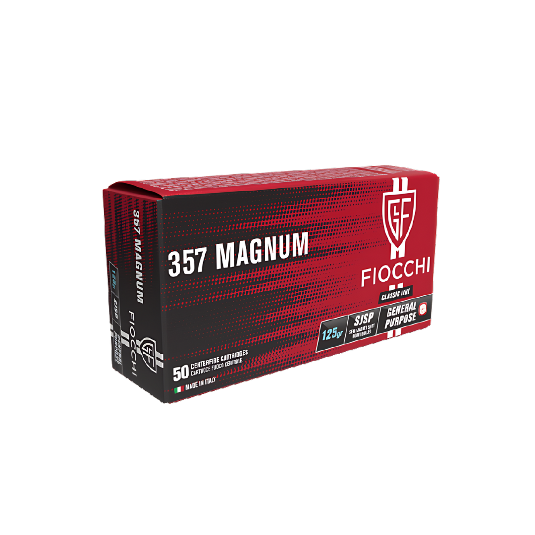 Munição Fiocchi .357 Magnum General Purpose - Caixa c/50